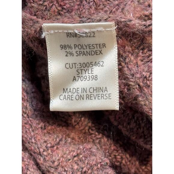 MAX STUDIO Rose Sweater Dolman Sleeves Women’s Size Small Split Cowl NWT - Picture 9 of 10